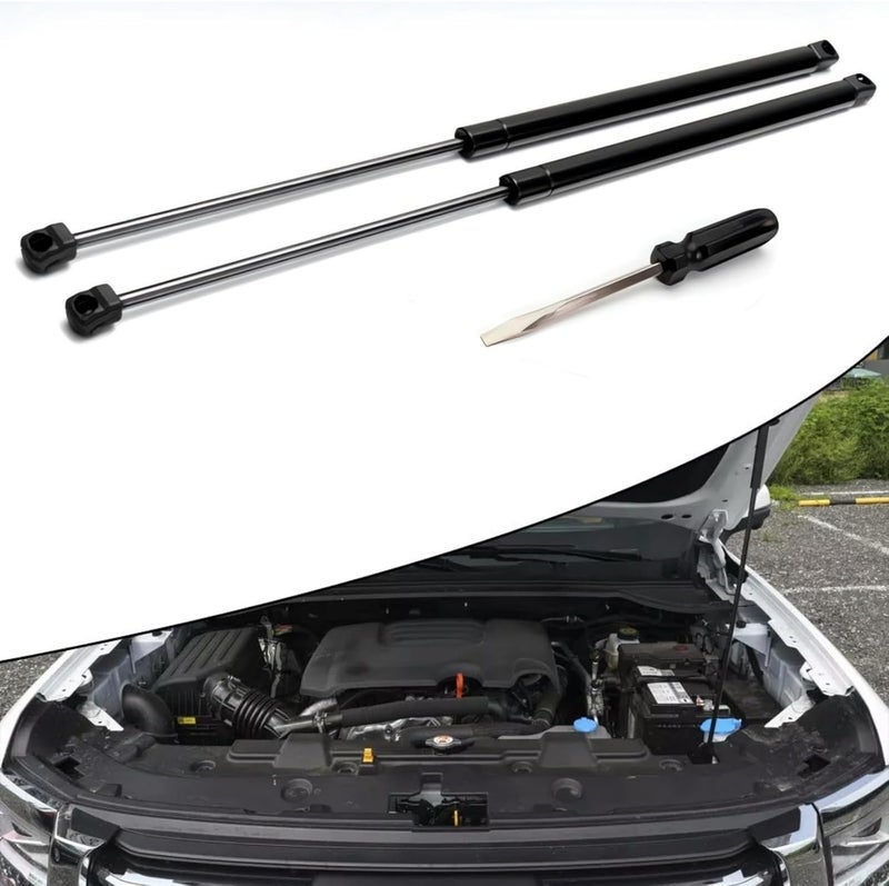 JSTEE Compatible with Hyundai Sonata 2011 2012 2013 2014 Lift Support Front Hood Struts Gas Springs PM3569 Set of 2,with Screwdriver for Install - Image 1